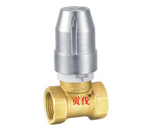 黄铜带锁调节阀